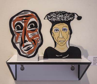 All My People: Mask Red & Albert by Catherine Ferguson
